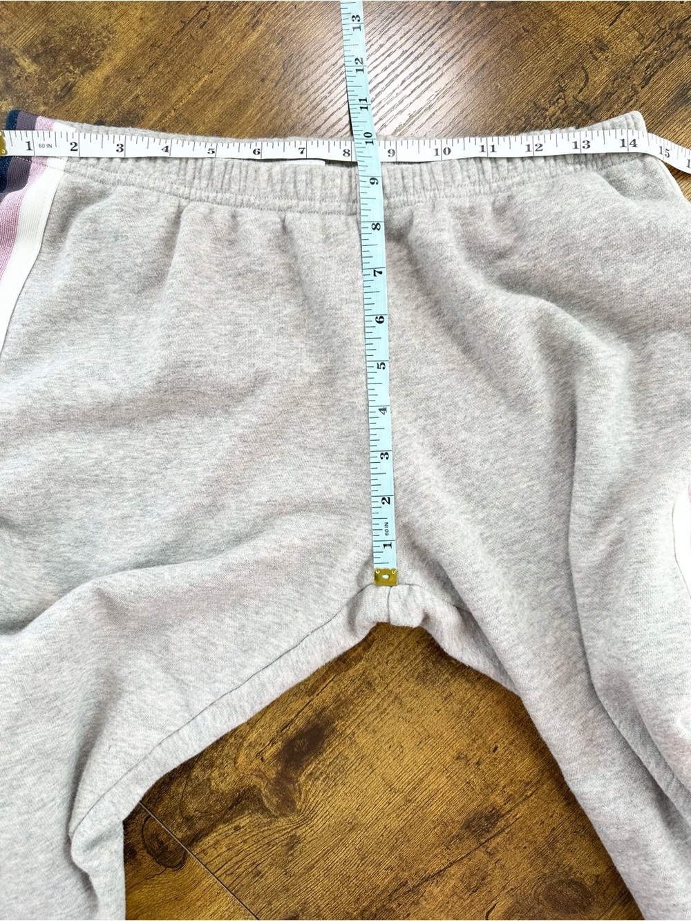 Spiritual Gangster Striped Perfect Sweatpants, Heather Gray, Medium - Picture 14 of 15